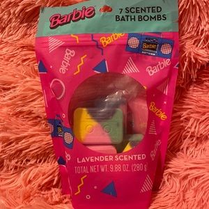 BARBIE Bath Bombs Lavender Scented 7PCs NEW